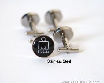 Ironman Cufflink, iron man cufflinks, Custom Logo Gift for him Superman Cufflinks Superman Cuff Links Custom Logo Cuff Links STAINLESS STEEL