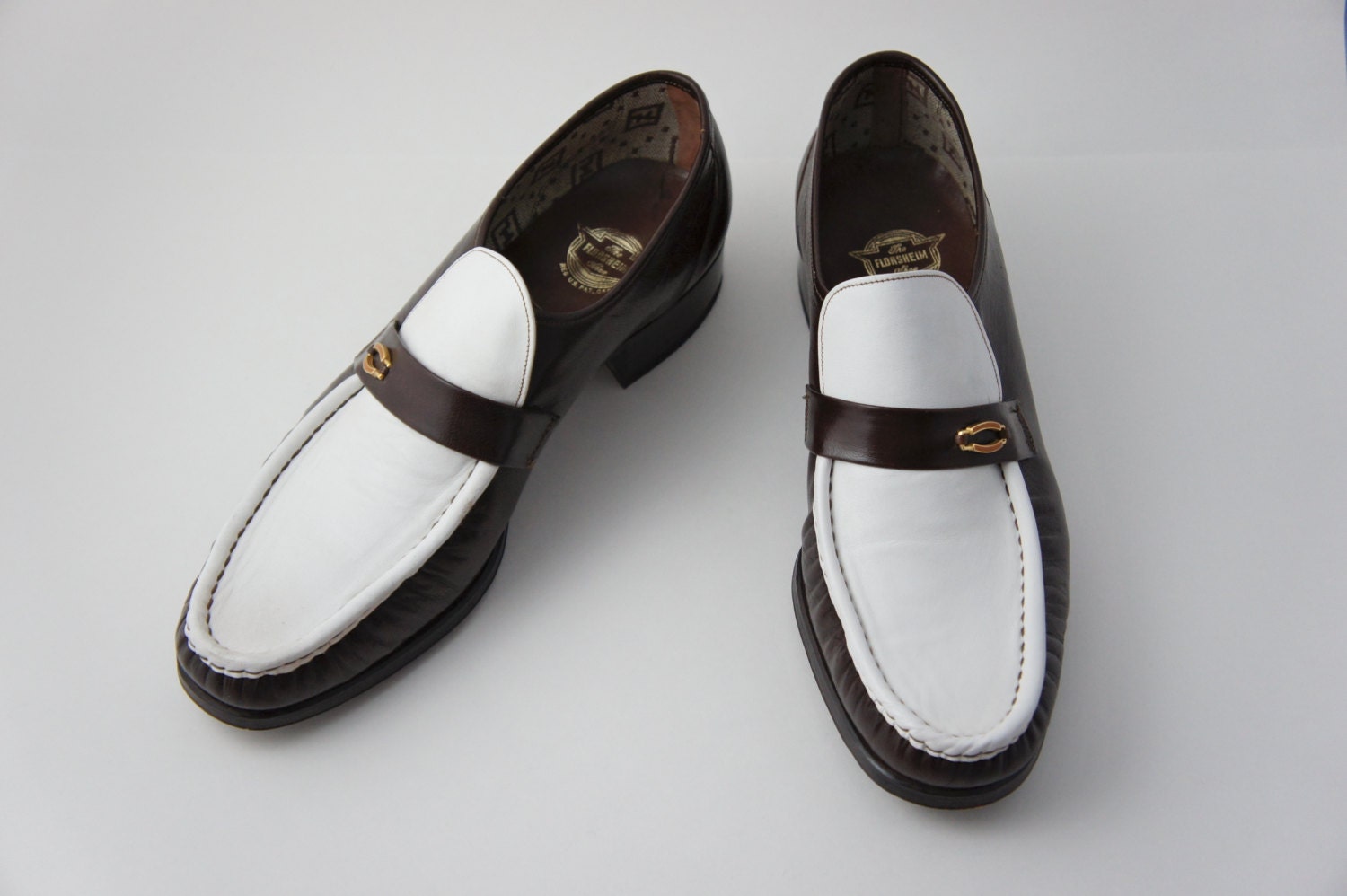 florsheim two tone mens shoes