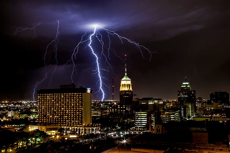 San Antonio Skyline.