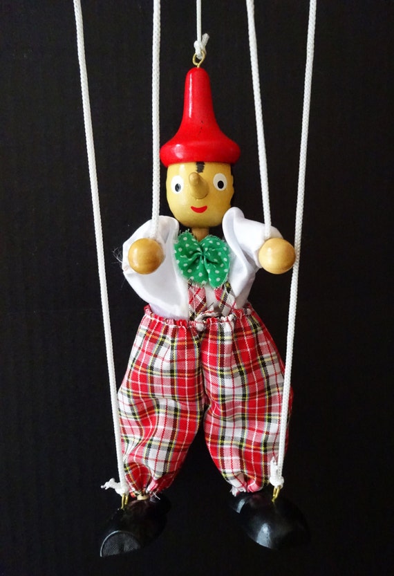 wooden doll puppet