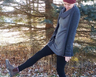 Organic Merino Wool Leggings Soft Wool Knit Winter Yoga Tai Chi Dance Ballerina Winter Fashion Active Women Eileen Fisher Merino Leggings