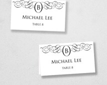 unique avery place cards related items etsy avery templates for place cards