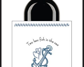 bottle labels personalized vintage wine nautical labels â€“ wine Etsy