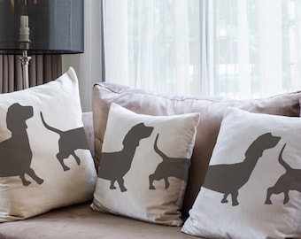 Dachshund Dog Stencil from The Stencil Studio. Reusable home decor & DIY stencils, simple to use. 10053