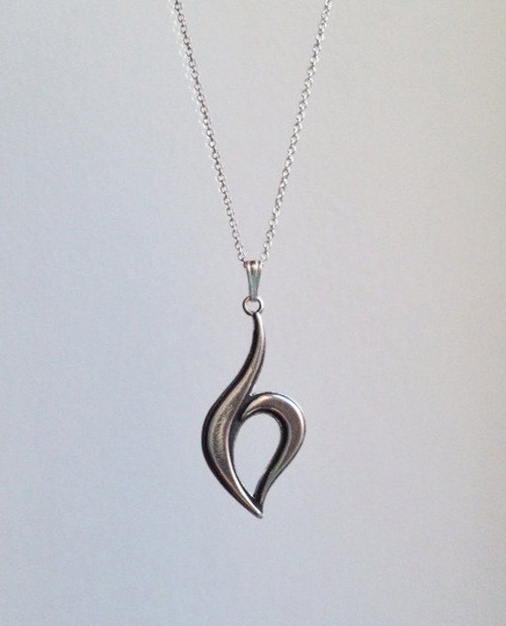 Eating Disorder Recovery Necklace with 1.5 pendant by