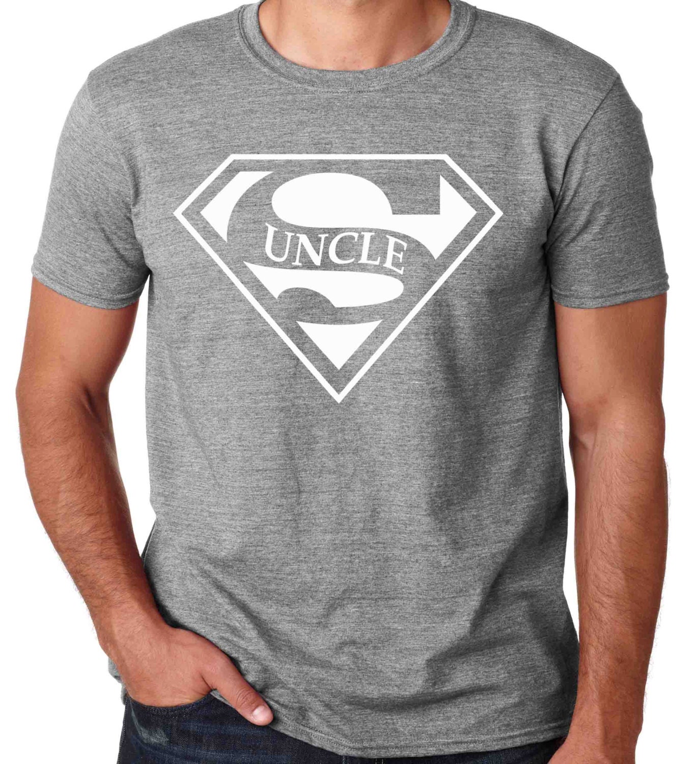 Super Uncle TShirt T-Shirt for Men Birthdays New Uncle Gifts