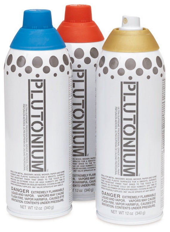 Plutonium Aerosol Paint for Arts & Crafts No run spray paint Paint