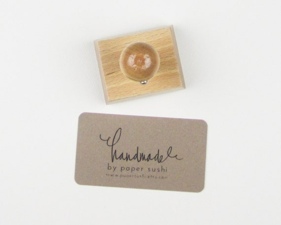 Custom Rubber Stamp Personalized Handmade By Your by papersushi