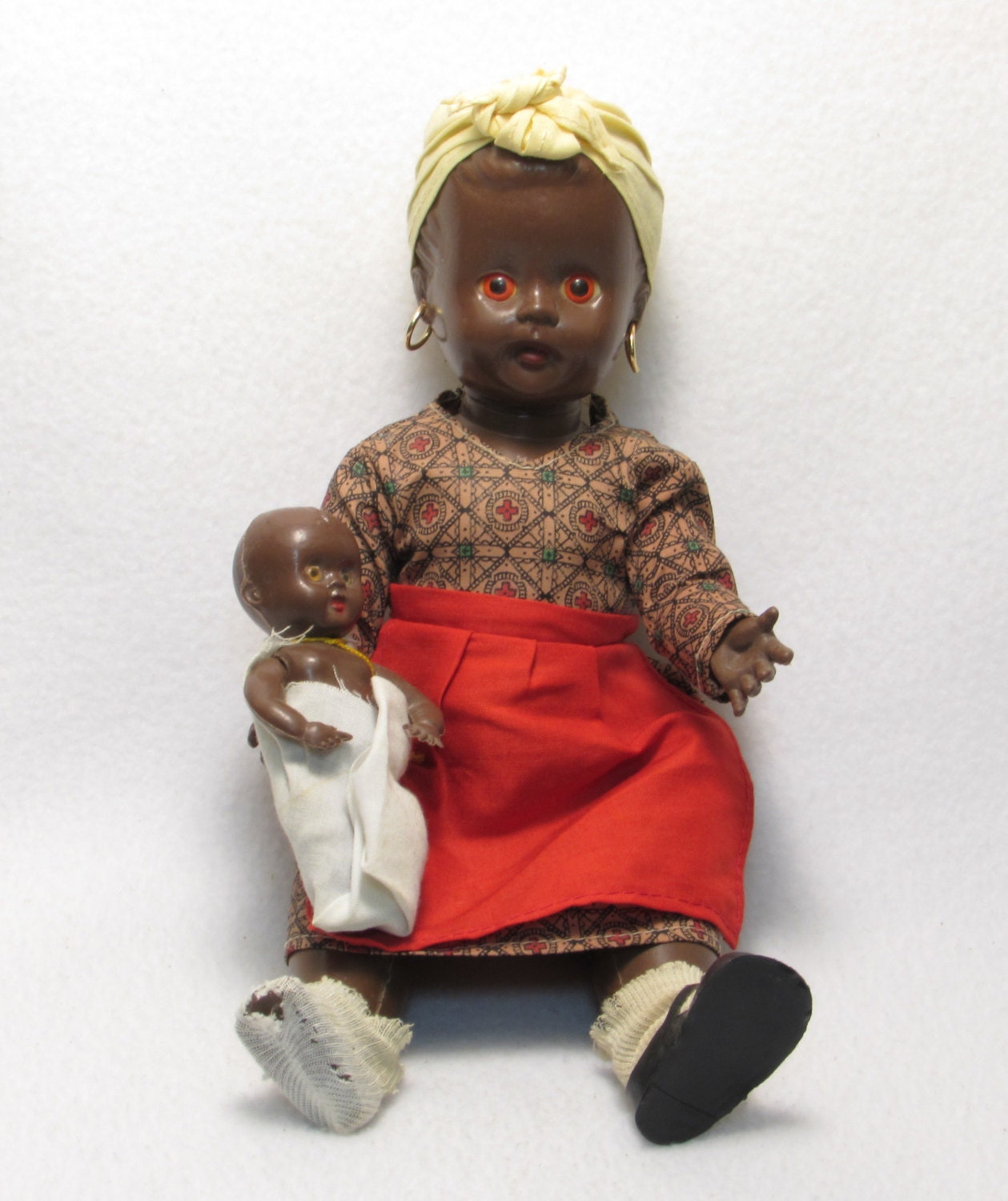 vintage african dolls