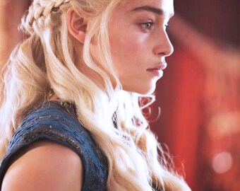 SALE!!-Game of Thrones- Daenerys Wig- Khaleesi Costume- 24in