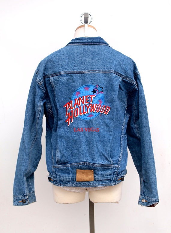 SALE Planet Hollywood 90s Jean Jacket