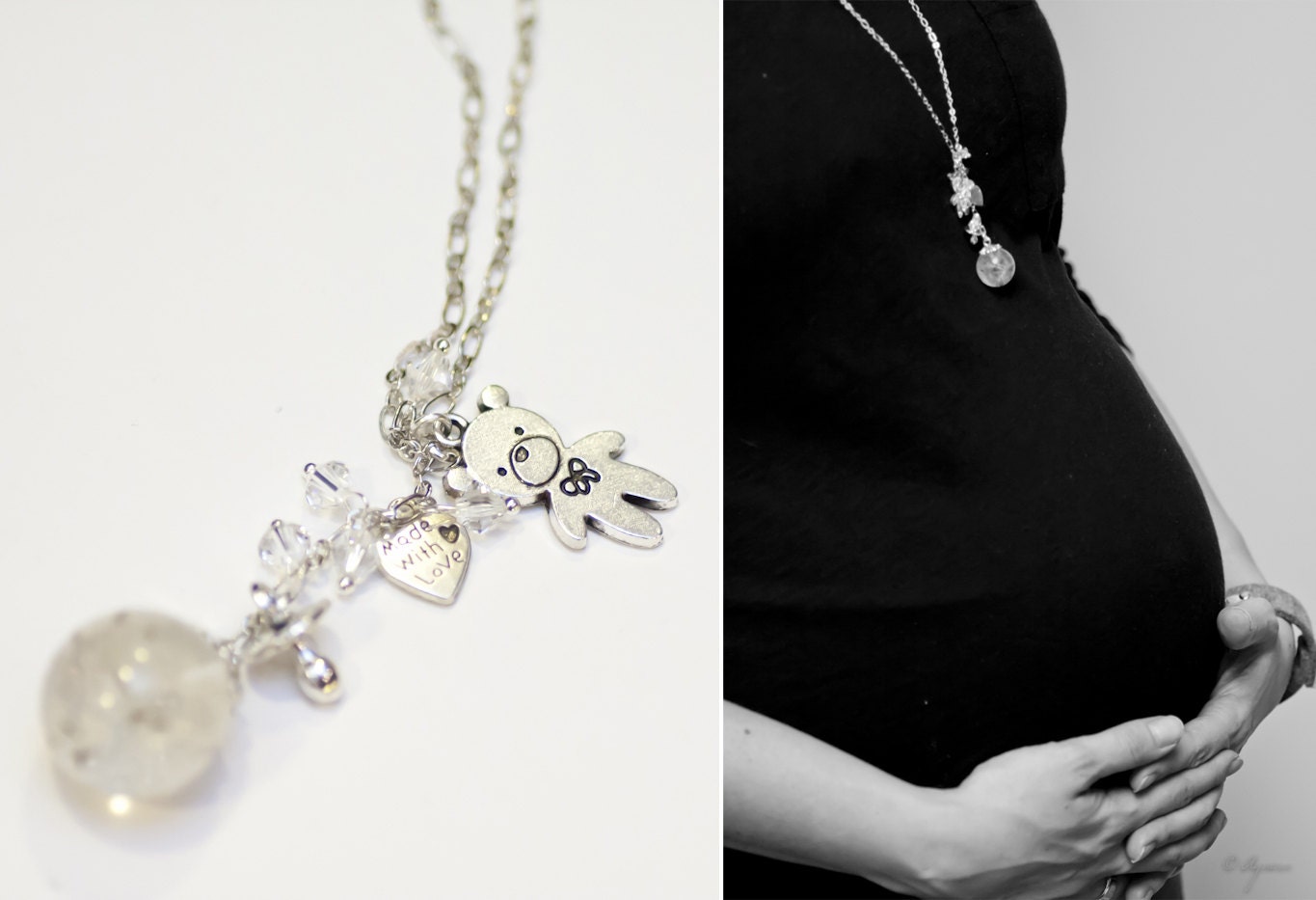 Pregnancy jewelry Pregnancy gift Baby shower gift Mom to