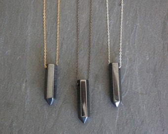 Pyrite Jewelry // Pyrite Pendant // Pyrite Necklace //Good Luck // Pyrite // Gemstone Pendant // Custom Length