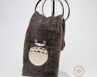 My Neighbor Totoro Inspired - Embroidered Hand Towel