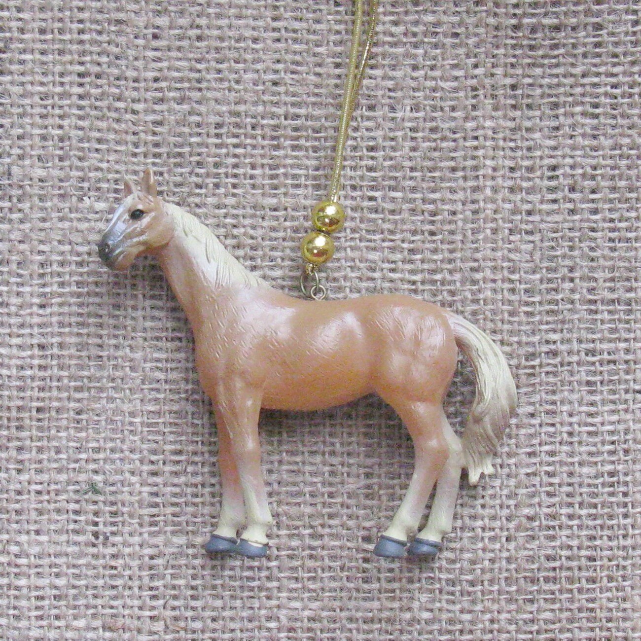 Brown horse Christmas tree ornament children's kids