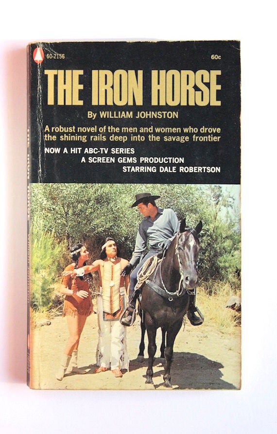 Iron Horse by William Johnston 1960s Vintage Paperback