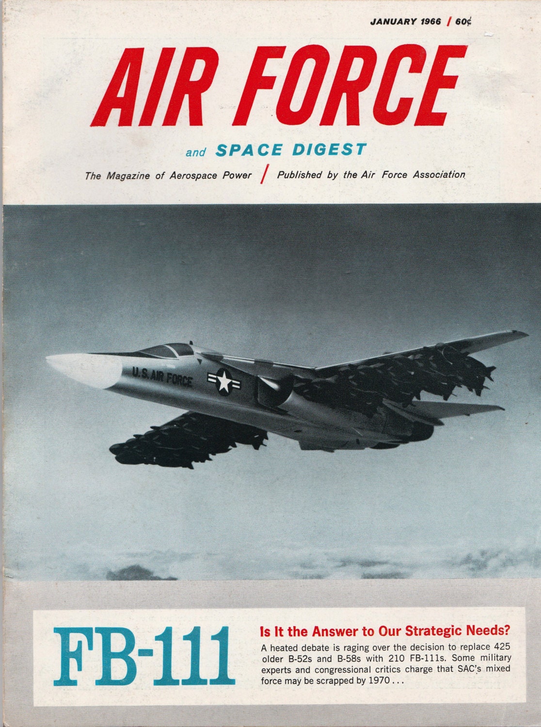 Vintage Air Force And Space Digest Magazine By ShopHereVintage