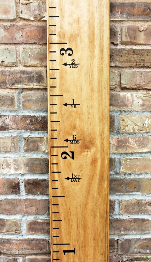 Height Marker for Growth Chart Ruler Vinyl Decal Arrow with