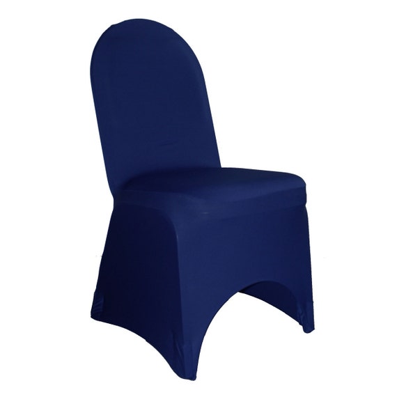 Spandex Banquet Chair Cover Navy Blue Wholesale Chair Covers