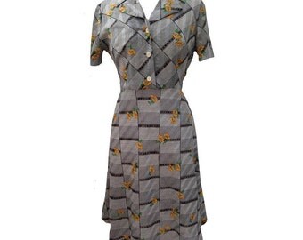 Hikari Pintuck Dress- Marigold Dawn main image 1