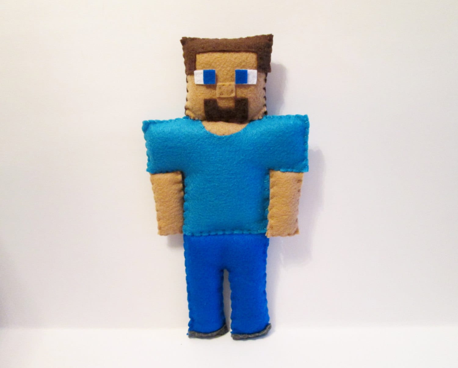 minecraft 7178 steve plush toy