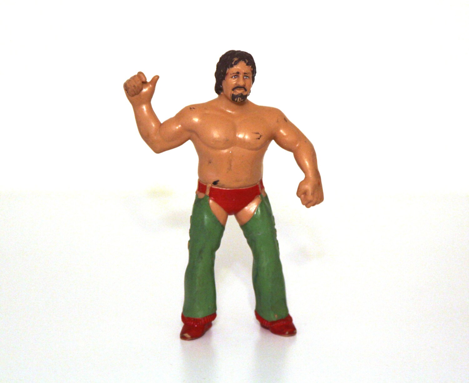Vintage 80s WWF Wrestling Superstars action figure Terry Funk