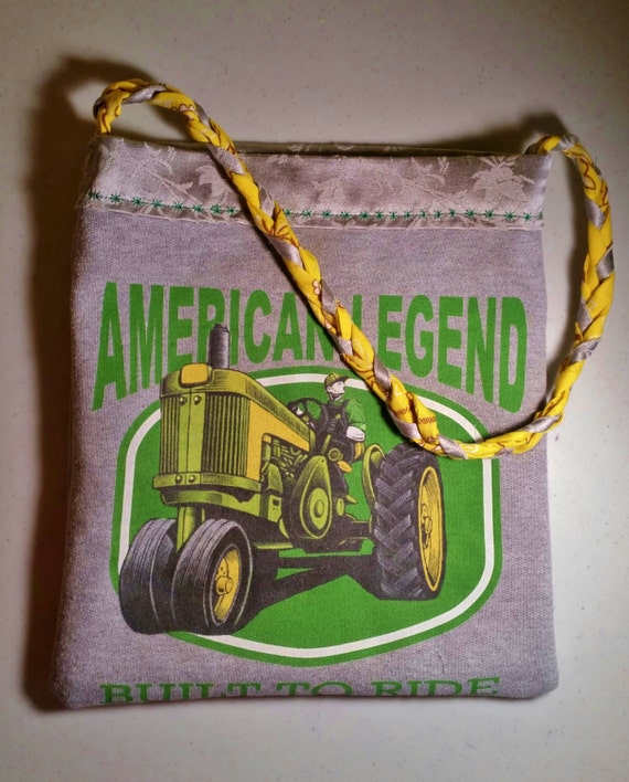Handmade Repurposed John Deere Purse Pocketbook