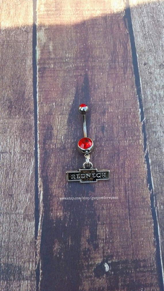 Redneck Navel Belly Button Ring For The Country Redneck Girl 5585