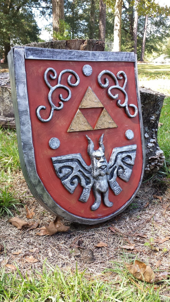 Hero's Shield Wind Waker Legend of Zelda inspired by AFKforCosplay