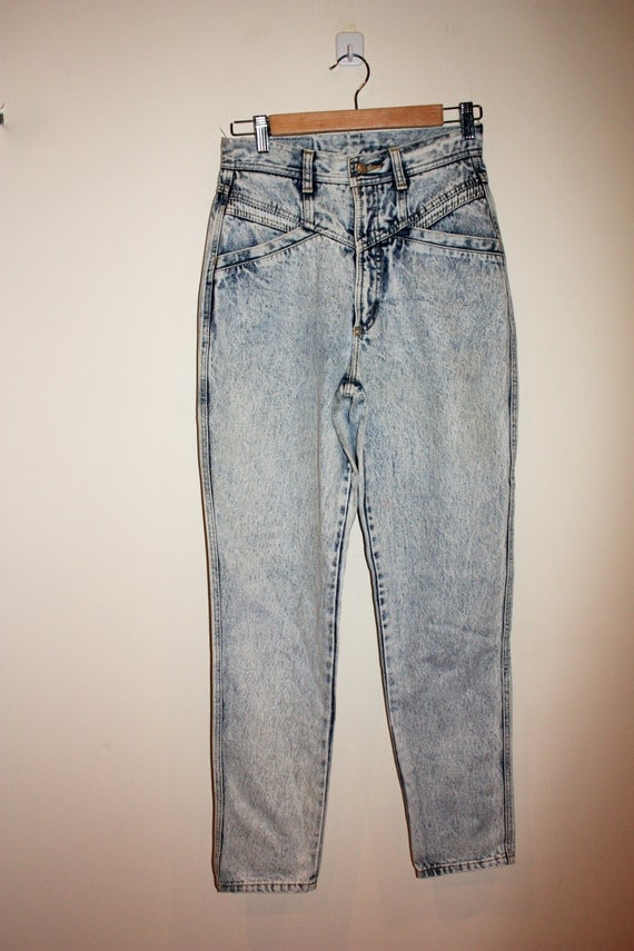 90s High Waisted Acid Wash Jeans by BadBrainsVtg on Etsy