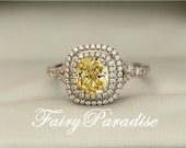 Yellow diamond engagement rings calgary