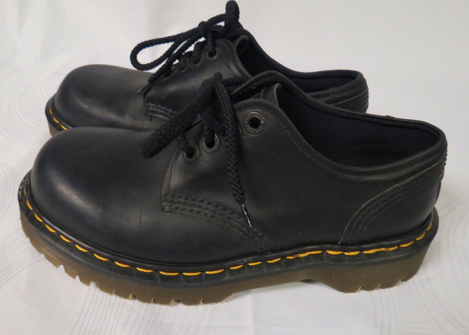 Doc Martens DM's Oxford Shoes in Matte Black Made in