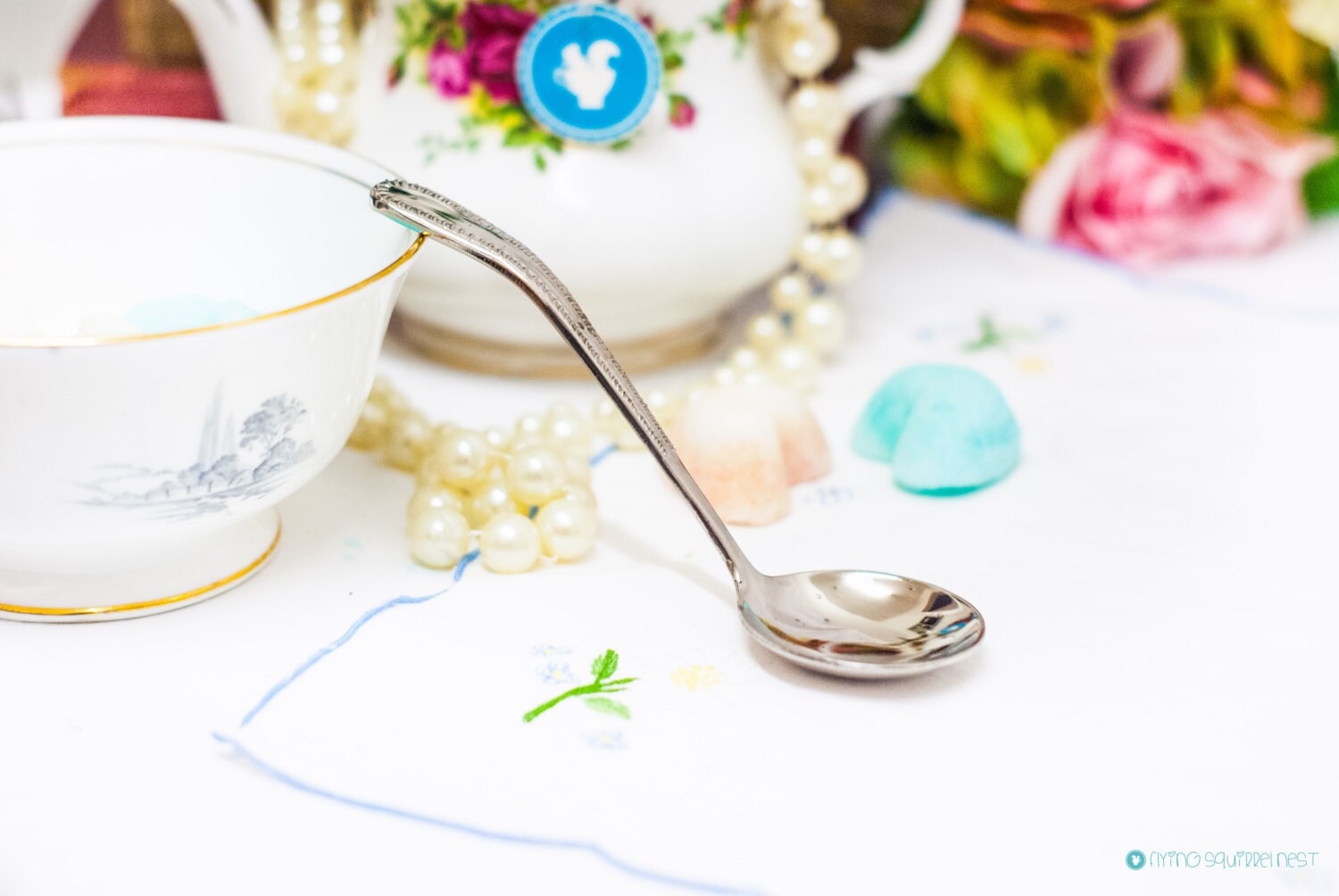 Vintage Silver Plated Sugar / Ladle / Serving Spoon Hallmarked Made in