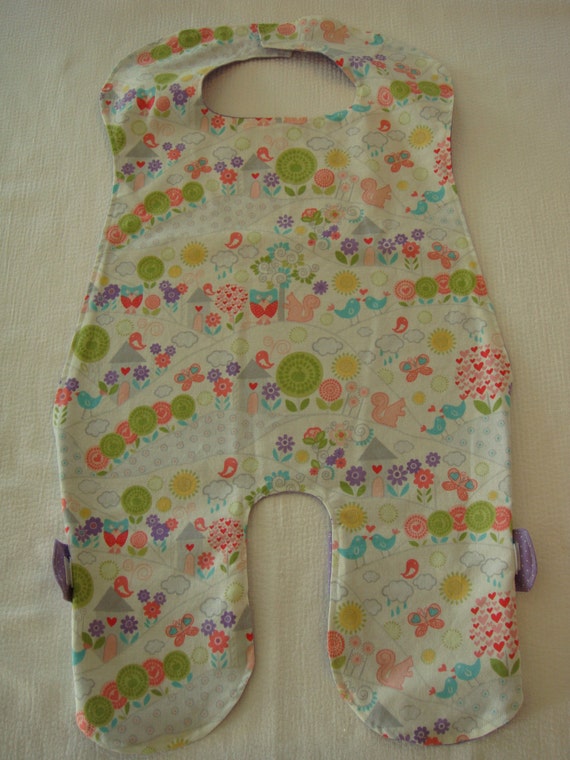 The Bibster size large Full body baby bib by SweetPDesignsCo