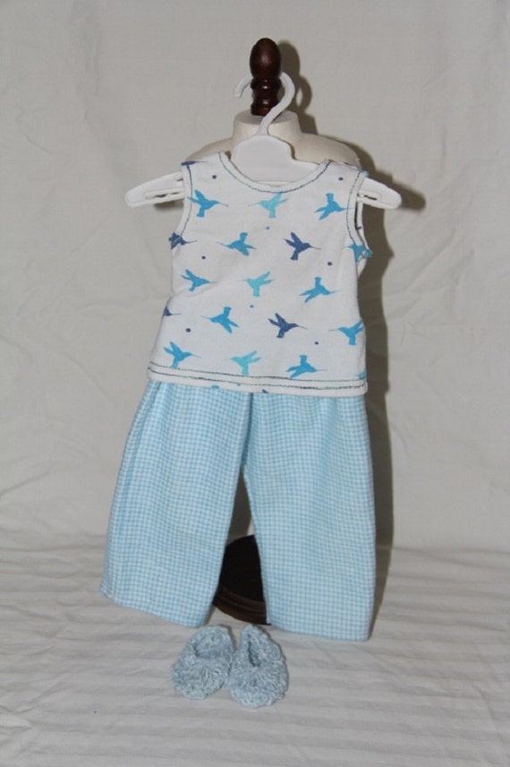 Items similar to Pajamas with slippers for your 18 inch or american
