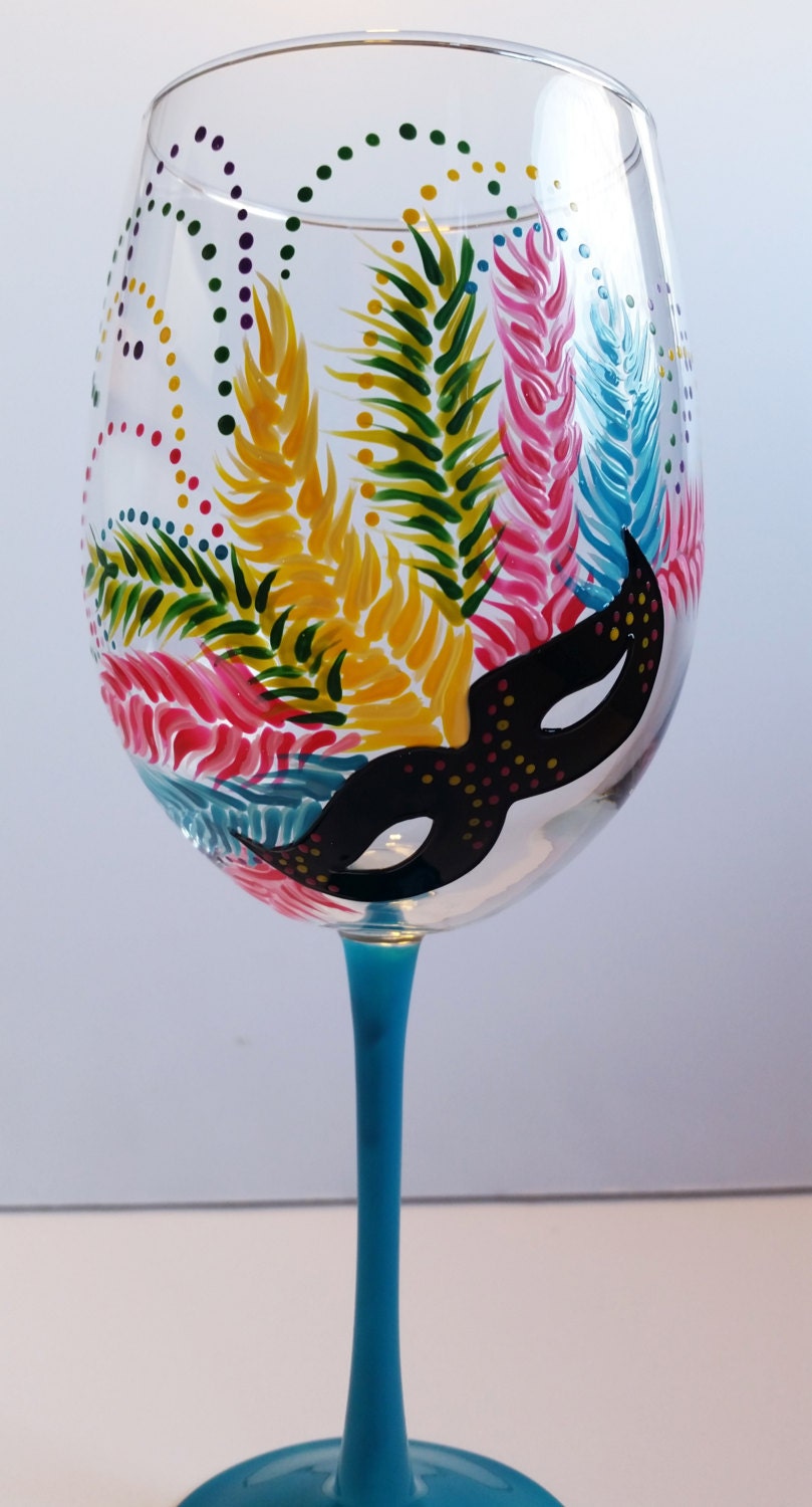 mardi gras mask for glasses