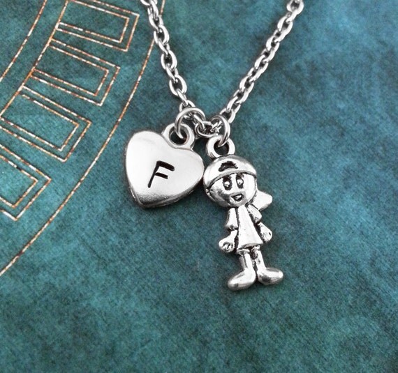 Little Boy Necklace SMALL Son Necklace Personalized