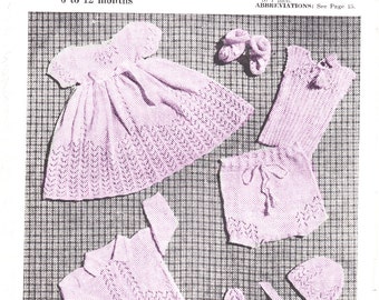 Baby shower gifts baby girl clothes knitting patterns girls dress christmas gift baby girl new baby gift pdf pattern newborn bonnet