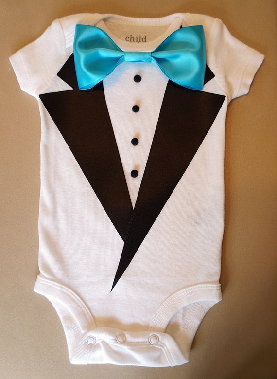 Baby Tuxedo onesie Newborn Tuxedo Tuxedo by JoysLilTuxes on Etsy