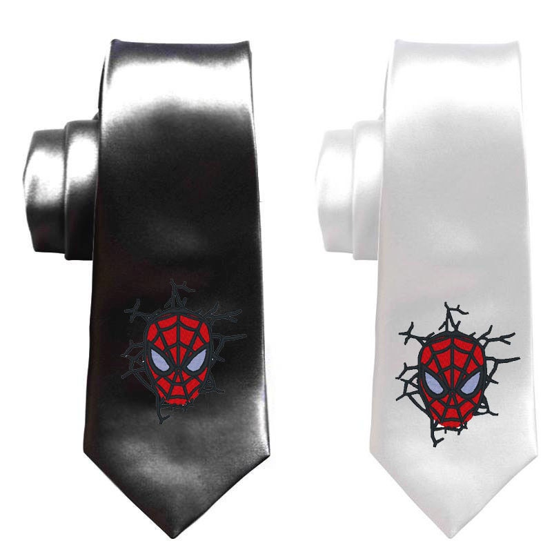 Necktie superheroes mens tie Spiderman neckties mens ties