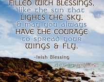 Irish Blessing Print,photograph Ireland,Irish blessing art,wedding ...