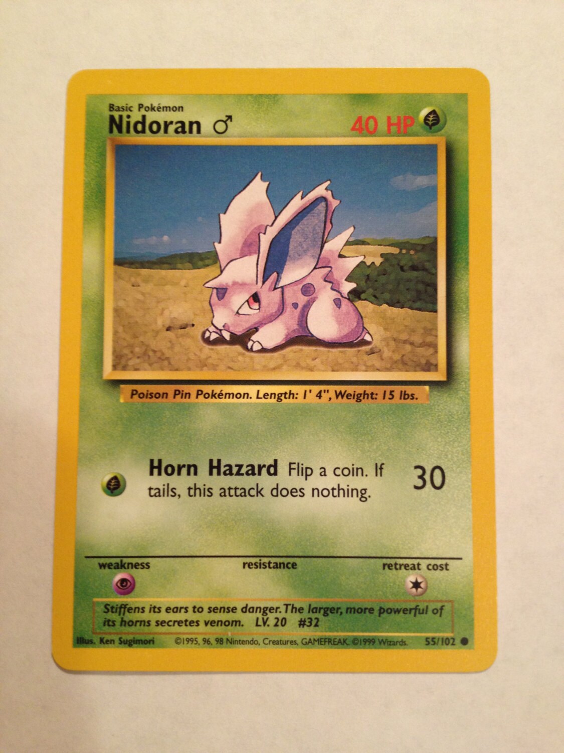 Nidoran Card