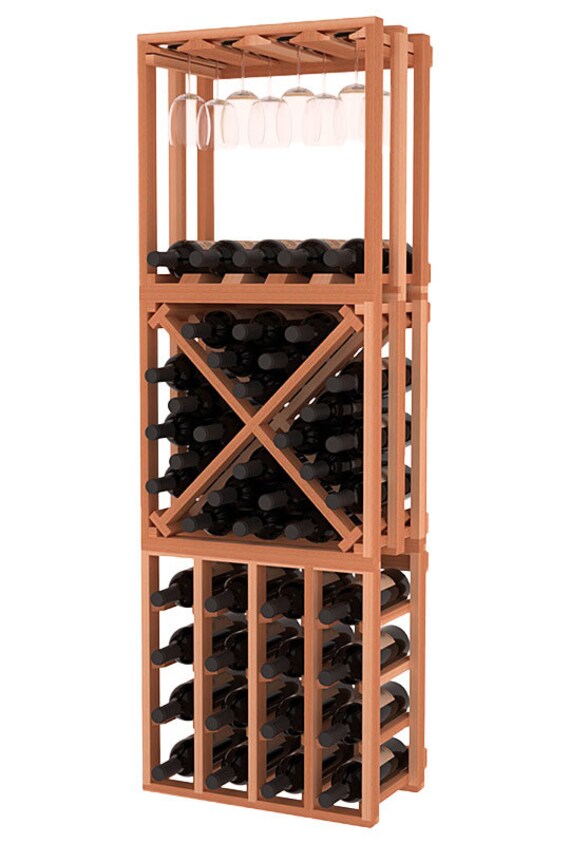 3 Piece Lattice Stacking Wine Storage Rack Kit by WineRacksAmerica