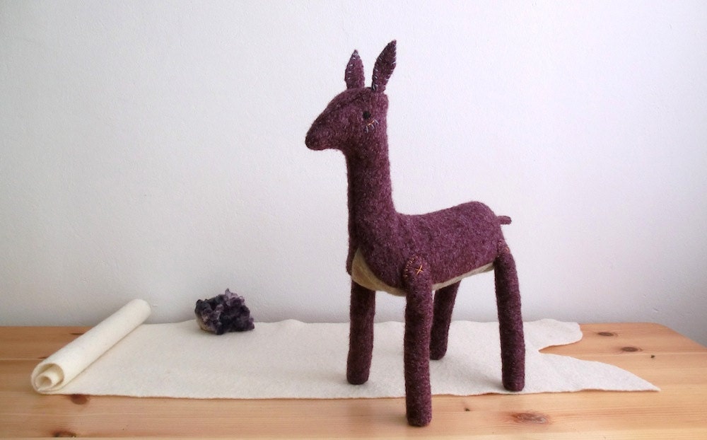 purple llama stuffed animal