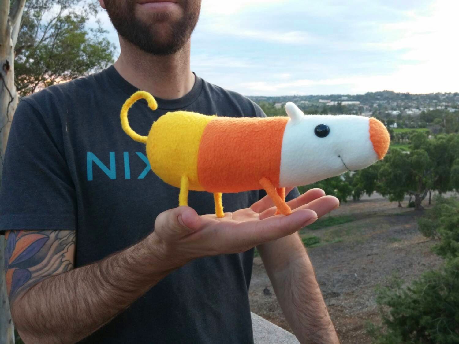 science the rat plush