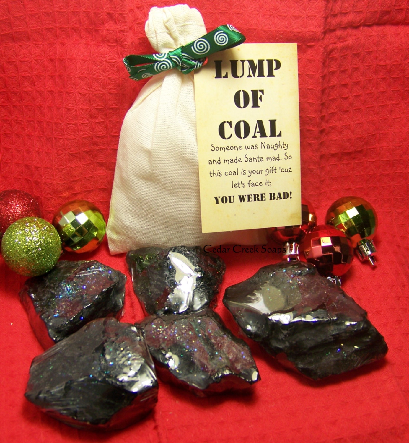 lump of coal soap stocking stuffer christmas gift gag gift lump of coal soap stocking stuffer christmas gift gag gift