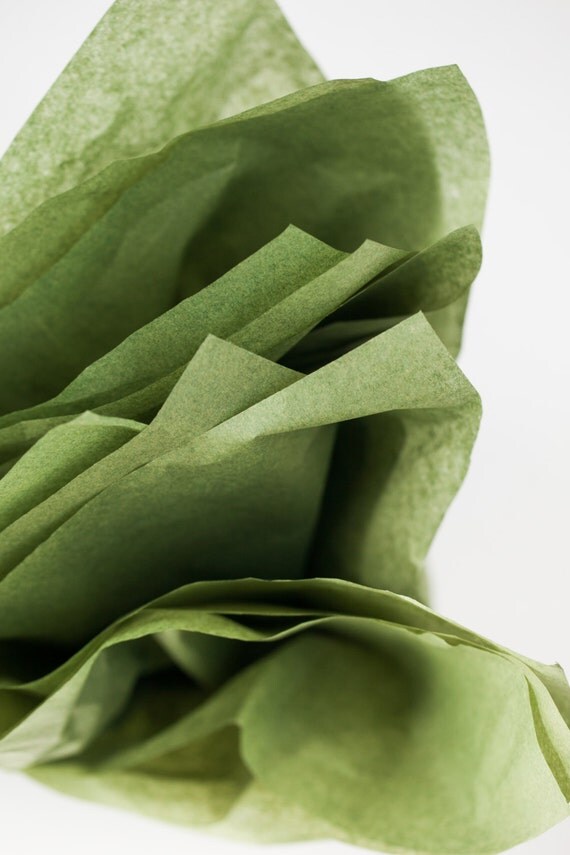 Moss Green Tissue Paper Dark Green Tissue Paper Bulk Tissue Paper