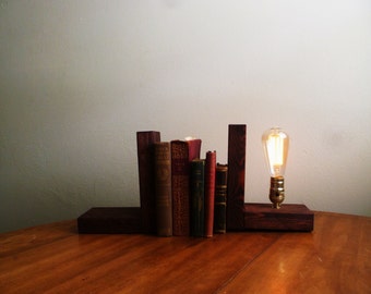 Galvanized steel table lamp barn wood by JRusticFurniture ...