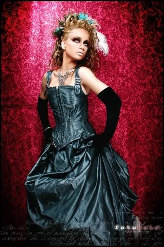 victorian corset gown