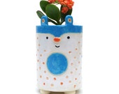 Little Bear Planter - Colourful Fun Quirky Animal Cacti Pot
